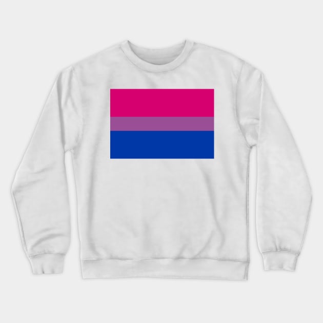 Bisexual Flag Crewneck Sweatshirt by François Belchior